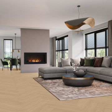 VivaFloors Visgraat Bordeaux Eiken LV8530