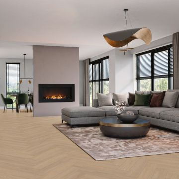 VivaFloors Visgraat Bordeaux Eiken LV8540