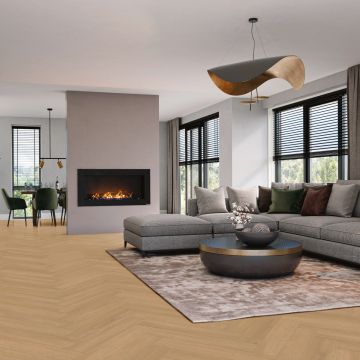 VivaFloors Visgraat Bordeaux Eiken LV8545