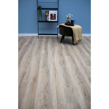 VecoFloors Gerookt Eiken Grijs Rigid Click PVC A0001324 ACTIE OP=OP