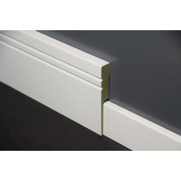 Dubbele lijn overzetplint 18x100mm Vochtwerend MDF SanJose