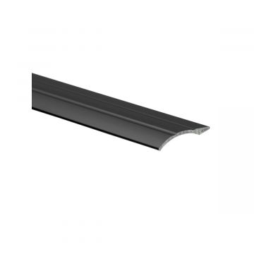 Overgangsprofiel zelfklevend 0-20mm Zwart 300cm - 50362