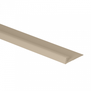 Papegaaienbek Kunststof Beige 8mm hoog 250cm lang - 20236