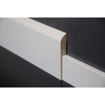 Ronde overzetplint 22x120mm Vochtwerend MDF Phoenix