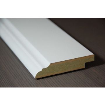 Curve Plint 18x140mm Vochtwerend MDF Kreta
