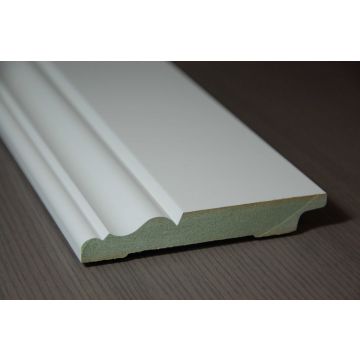 Klassieke Plint 18x190mm Vochtwerend MDF Bordeaux