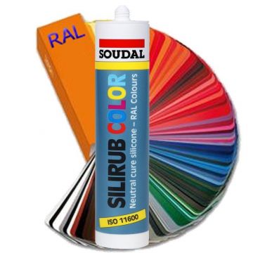 Soudal Siliconenkit 300ml in kleur