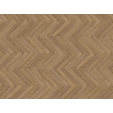 Solcora Silence Parva River Oak Danube 56062 Rigid Core Visgraat Click PVC - Inclusief 10dB geïntegreerde ondervloer