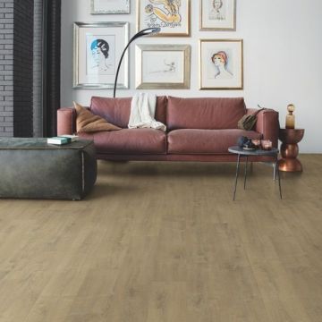 QuickStep Livyn Balance Fluweel eik zand BACP40159 Click PVC  - INCL. GRATIS PLINTEN*