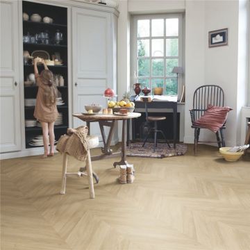 QuickStep Impressive Patterns Hydroseal Chevron medium eik Visgraat IPA4160 Laminaat