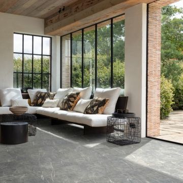 Moduleo LayRed Stone York Stone XL Tegel 46953 Incl. geïntegreerde 10dB ondervloer Rigid Click PVC + GRATIS PLINTEN*
