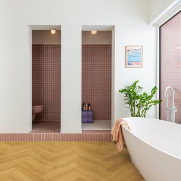 QuickStep Impressive Design Hydroseal komijn eik IMD8247 Visgraat Laminaat