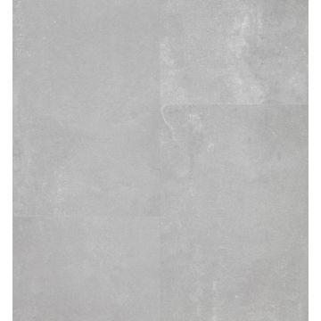 BerryAlloc Pure Urban Stone light grey 60001584 Incl. geïntegreerde ondervloer Rigid Core Click PVC Tegel