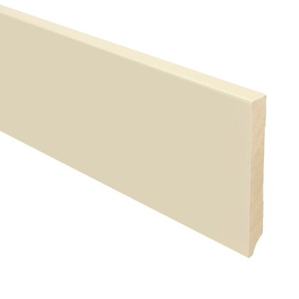 Vochtwerende MDF plint Modern Recht 12x90mm Gelakt Tent - 15714 main product photo