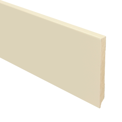 Vochtwerende MDF plint Modern Recht 12x120mm Gelakt Tent - 15715 main product photo