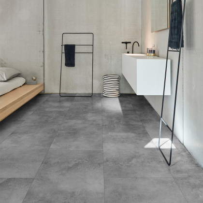 COREtec Click PVC Authentics Tiles Cloud 50 LVTE 151 main product photo