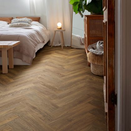 Beautifloor PVC Plak Visgraat Zeeland Graauw 400108240 main product photo