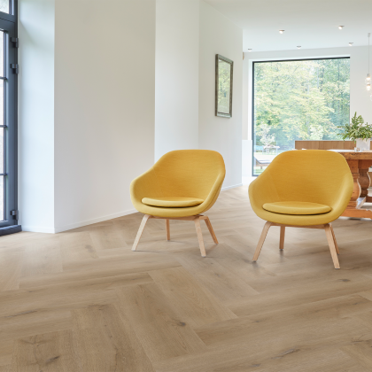 COREtec Click Visgraat PVC Essentials Texas Oak H54 LVRH 2454 main product photo
