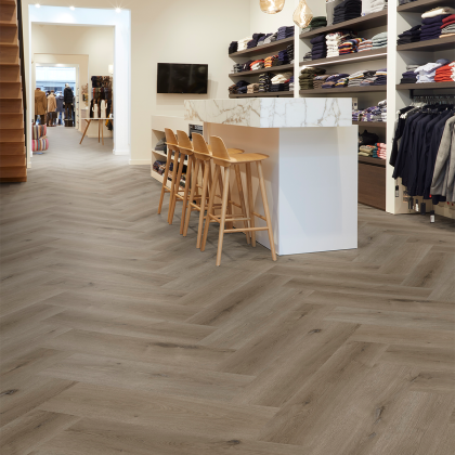 COREtec Click Visgraat PVC Essentials Texas Oak H86 LVRH 2486 main product photo