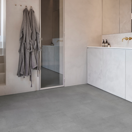 COREtec Click PVC Essentials Tile Polished Copper 95 LVT 1695 main product photo