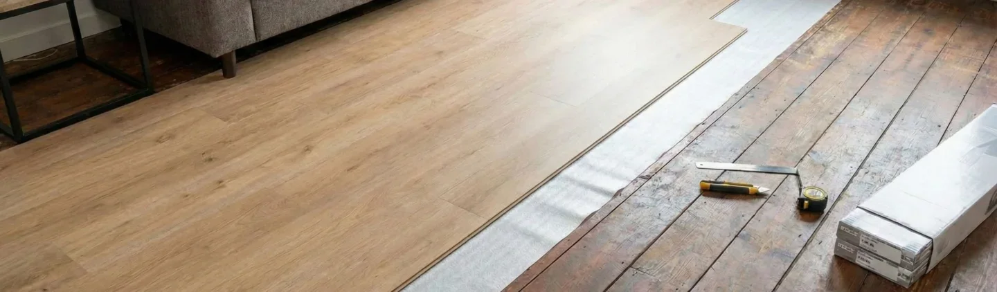 Kan een pvc vloer op een houten vloer gelegd worden?
