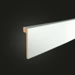 Vochtwerende folie overzetplint Recht Robuust 18x80mm Wit - 0108034