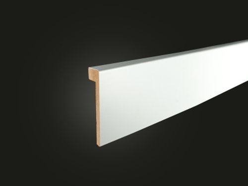 Vochtwerende folie overzetplint Recht Robuust 18x80mm Wit - 0108034