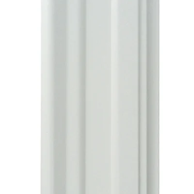 Vochtwerende MDF deurlijst Romantisch 16x90mm wit Gelakt RAL9010 - 16073