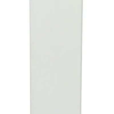 Meranti Hardhout deurlijst koplat Recht 10x68mm Wit gegrond - 16442