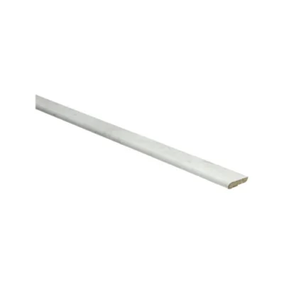 Plakplint zelfklevend 5x24mm Beton Licht platte plint - 23183