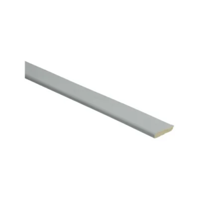Plakplint zelfklevend 5x24mm Minimal Lichtgrijs platte plint - 23236