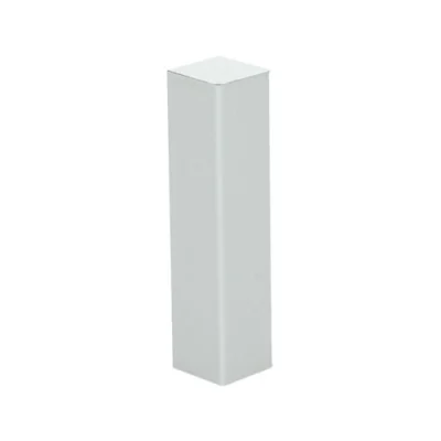 Hoek/Eindstuk 17x73mm Wit Ral 9016 (4 stuks) - 27647