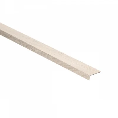 Hoeklijnprofiel zelfklevend 10x24,5mm Naturel eik vergrijsd - 63195