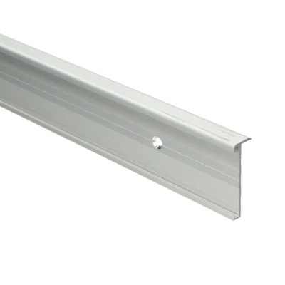 Universeel Trapneusprofiel 43mm schroef Zilver tbv PVC 2-3mm - 65320