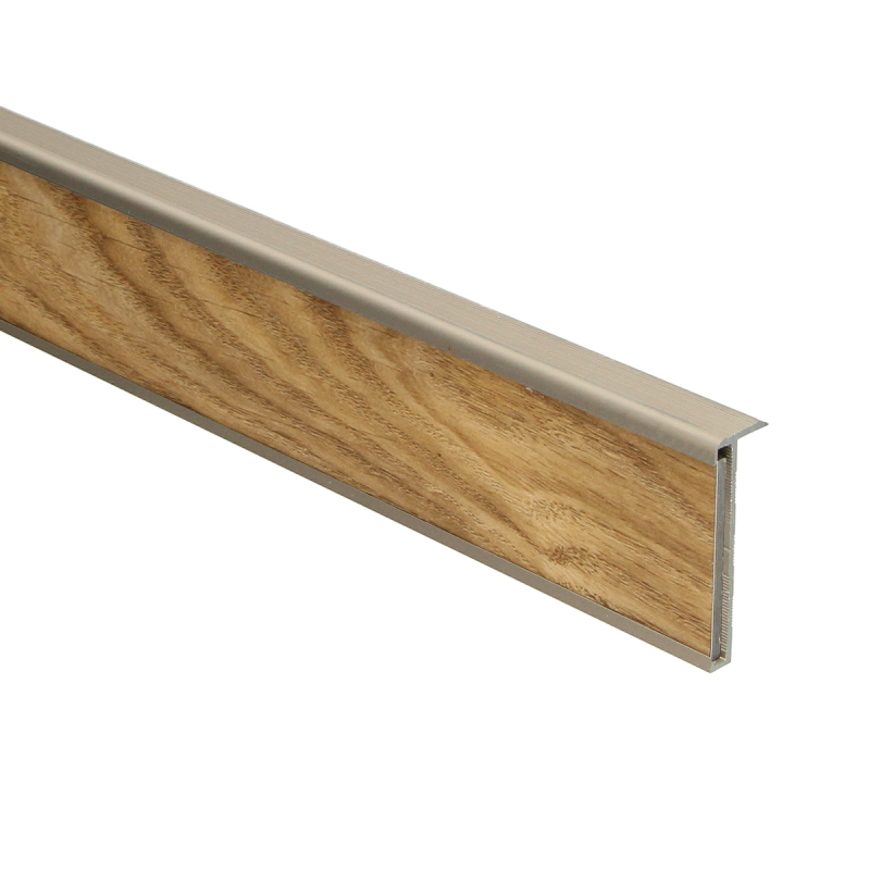 Universeel Trapneusprofiel 43mm schroef RVS tbv PVC 2-3mm - 65321 - Afbeelding 2