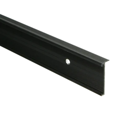 Universeel Trapneusprofiel 43mm schroef Zwart tbv PVC 2-3mm - 65322