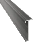 Universeel Trapneusprofiel 43mm schroef RVS tbv PVC 2-3mm - 65378