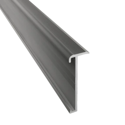 Universeel Trapneusprofiel 43mm schroef RVS tbv PVC 2-3mm - 65378