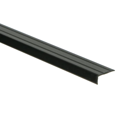 Hoeklijnprofiel zelfklevend 10mm Mat Zwart 300cm - 69584