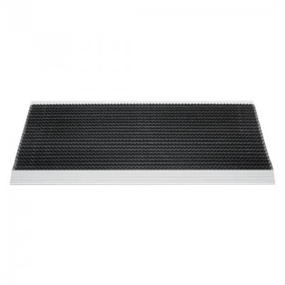 Buitenmat de Luxe Antraciet met Aluminium strip 50x80cm - 94398