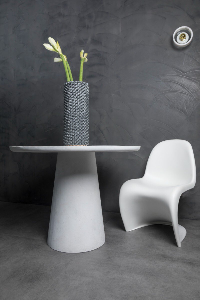 Hebeta Montinique PVC Tegel Rechthoek Beton Design Grijs 1318