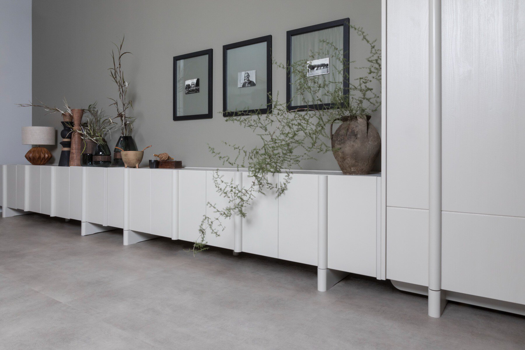 Hebeta Montinique PVC Tegel Vierkant Beton Design Lichtgrijs 6134
