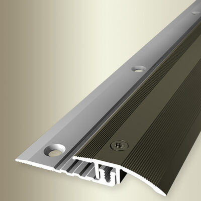 Overgangsprofiel Kuberit schroef 4-9.5mm Brons 100cm - 51736
