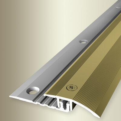Overgangsprofiel Kuberit schroef 4-9.5mm Goud 100cm - 51726