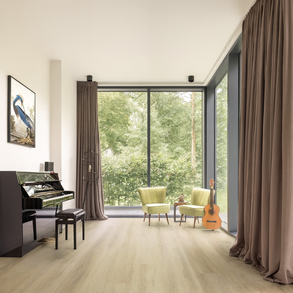 Hebeta Montinique Rigid Click PVC Charente XL Plank Naturel eiken grijs Incl. vaste ondervloer 5545