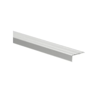 Hoeklijnprofiel zelfklevend 10mm Zilver 100cm - 69101