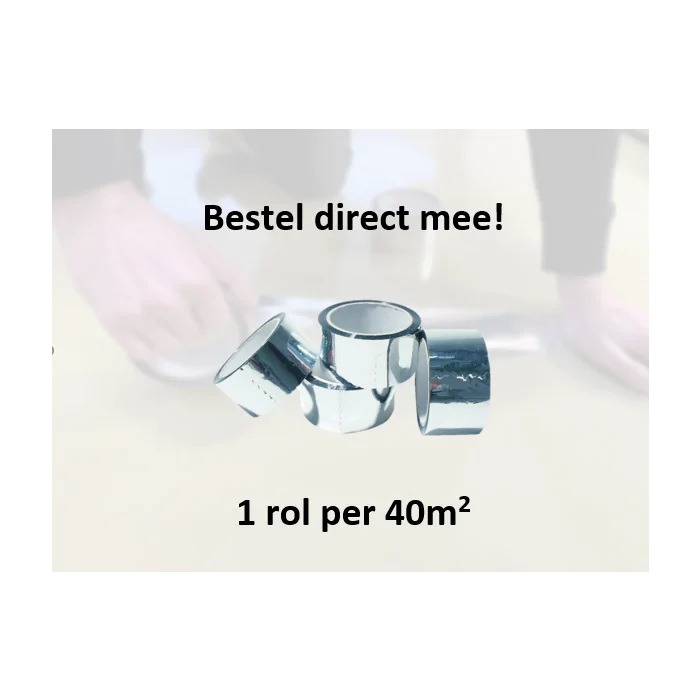 Click PVC Ondervloer Premium BlueLine 10dB/21dB 1mm dik - BE18250 - Afbeelding 3
