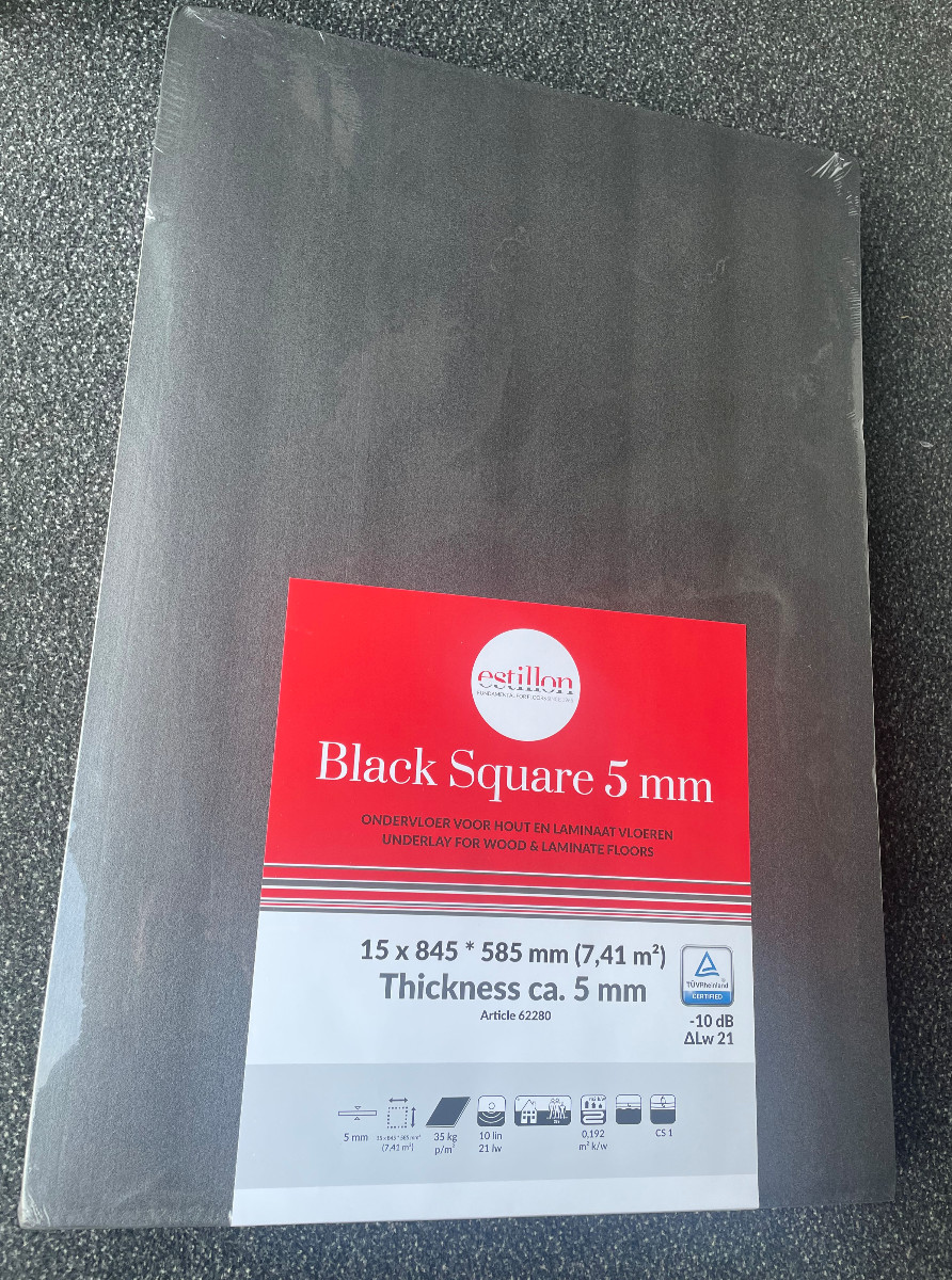 Black Square XPS 10dB ondervloer 5mm - 643917/86640 - Afbeelding 4