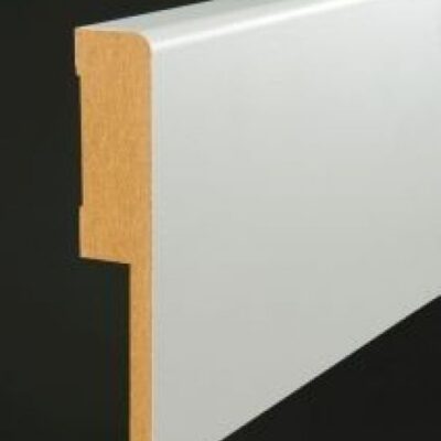 Vochtwerende folie overzetplint Recht Robuust 22x120mm Wit - 0108035