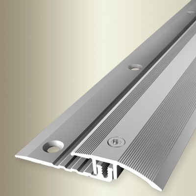 Overgangsprofiel Kuberit schroef 4-9.5mm Zilver 300cm - 51715